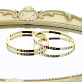 Rainbow CZ Open Bangle Women Jewelry