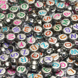 Acrylic Letter Beads Heart Round Cube Spacer for Jewelry Making