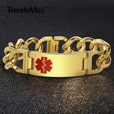 Stainless Steel Silver Bracelet for Men Women