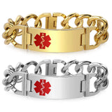 Stainless Steel Silver Bracelet for Men Women