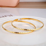 Stainless Steel Hoop Earring for Women Chinese Ladies Ear Jewelry