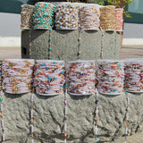 Stainless Steel Chain Evil Eye Charms Pearl Beads DIY Necklace Anklets Bracelet