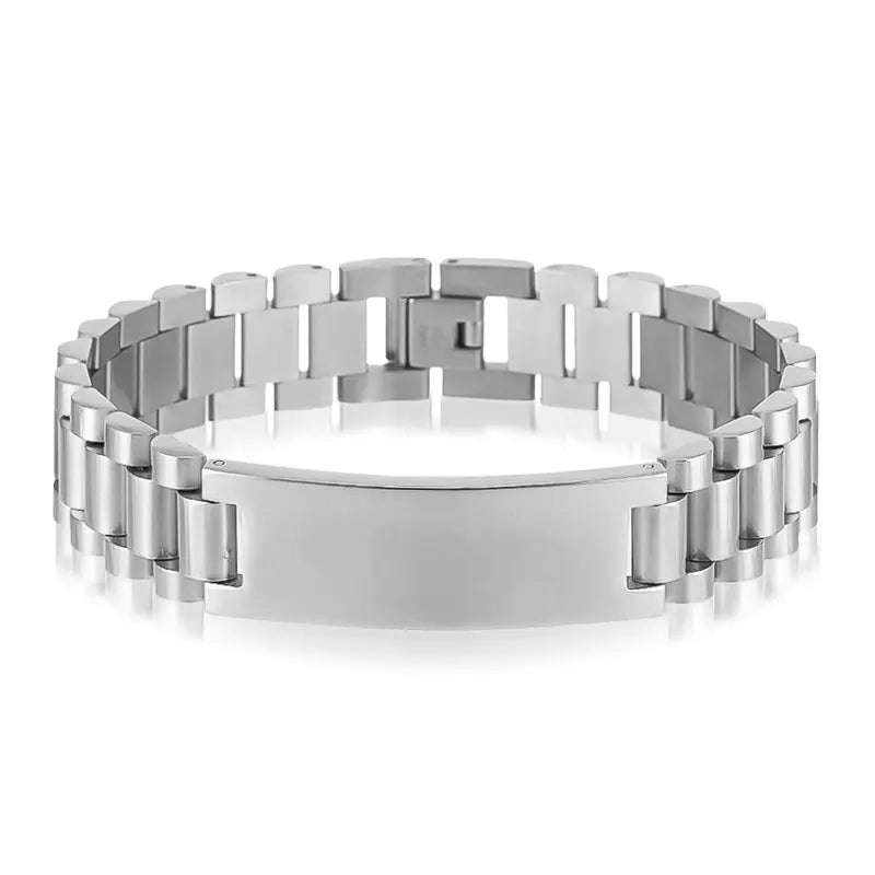 Stainless Steel Chain Link Bracelets for Men