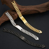 Stainless Steel Chain Link Bracelets for Men