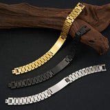 Stainless Steel Chain Link Bracelets for Men