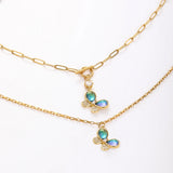 Stainless Steel Necklace for Women Long Link 50cm Woman's Pendant