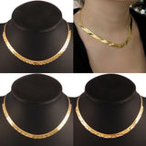 Coin Charm Chain Necklace Women Stainless Steel Choker Jewelry