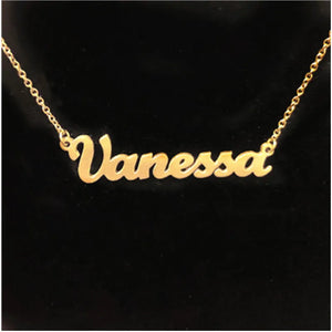 Custom Stainless Steel Name Necklace for Him Her