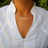 Custom Stainless Steel Name Necklace for Him Her