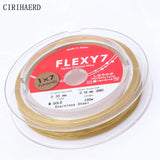 Stainless Steel Soft Wire Pearl Bracelet Beads DIY Hair Jewelry