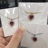 Stainless Steel Butterfly Necklace Animal Metal Chain Woman Man Jewelry