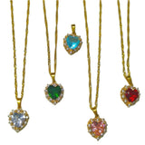 Stainless Steel Butterfly Necklace Animal Metal Chain Woman Man Jewelry