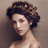 Starfish Pearl Crystal Headband Tiara Bride Party Bridal Wedding Hair Accessorie