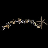 Starfish Pearl Crystal Headband Tiara Bride Party Bridal Wedding Hair Accessorie