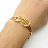 Punk Stainless Steel Cuff Bracelet for Women