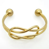 Punk Stainless Steel Cuff Bracelet for Women