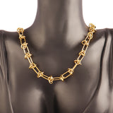 Thick Chain Choker Necklace for Women