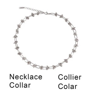 Thick Chain Choker Necklace for Women