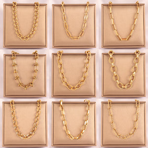 Thick Chain Choker Necklace for Women