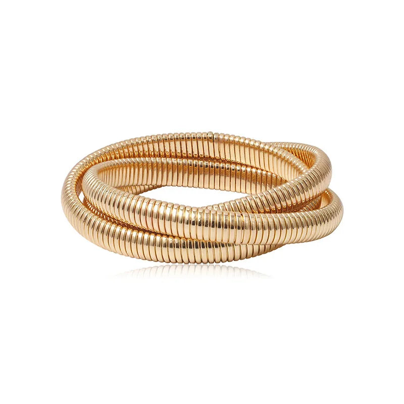 Wide Metal Cross Bracelet Punk Style Alloy Bracelet For Women Girls