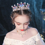 Butterfly Pearls Crystal Crown for Kids
