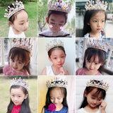 Butterfly Pearls Crystal Crown for Kids