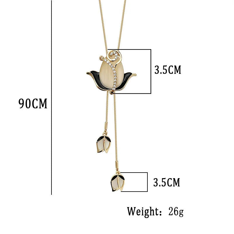 Vintage Crystal Tassel Choker Necklaces for Women