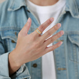 Tungsten Carbide 8MM Men's Ring Hip-Hop Wedding Jewelry