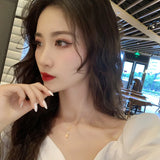 Color Bamboo Choker Necklace for Women Christmas Gift