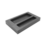 Graphite Casting Mold for Melting Silver Copper Refining Bar Crucible Tool