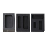 Crucible Graphite Ingot Melting Metal Bar Mold Casting Refining Scrap