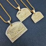 Last Supper Copper Pendant Hip hop Necklace