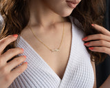 Custom Name Necklace, Personalized Dainty Necklace for Women