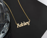 Custom Name Necklace, Personalized Dainty Necklace for Women
