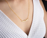 Custom Name Necklace, Personalized Dainty Necklace for Women