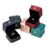 Flannel Jewelry Storage Box Necklace Pendant Display Wedding
