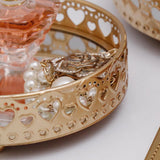 Glass Mirror Base Jewelry Storage Tray Makeup Storage Tray
