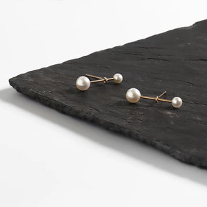 925 Silver Natural Pearl Earrings Handmad Pearl Jewelry Oorbellen