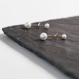 925 Silver Natural Pearl Earrings Handmad Pearl Jewelry Oorbellen