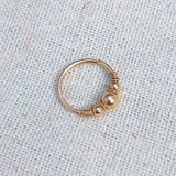 925 Silver Real Piercing Nose Ring Punk Septum Hoop Jewelry