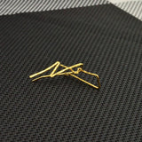 Lightning Ear Clip Ear Cuff Hammered Sterling Silver Jewelry