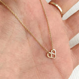 925 Silver Love Necklaces Choker Pendants for Women