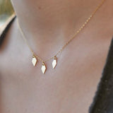 Boho Choker Necklace Filled Rhombus Pendant Collier Femme Kolye Collares