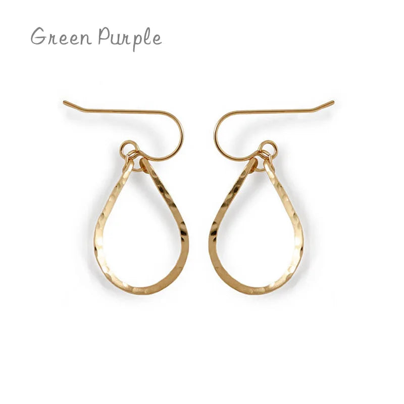 Vintage Water Drop Earrings Boho Jewelry for Women