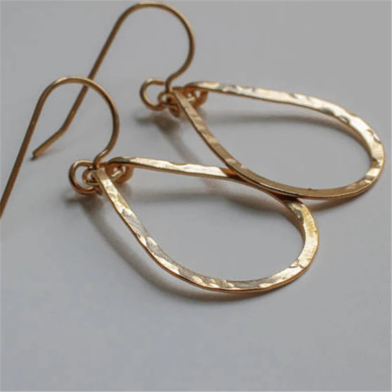 Vintage Water Drop Earrings Boho Jewelry for Women