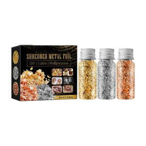 Metallic Foil Flakes Resin Jewelry Making