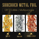 Metallic Foil Flakes Resin Jewelry Making