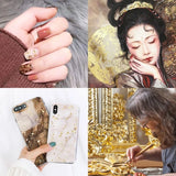 Metallic Foil Flakes Resin Jewelry Making