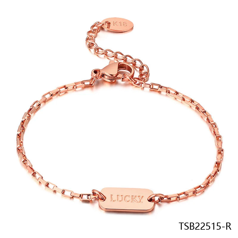 Furit Pink Silver Bracelet Women's Jewelry TSB22515