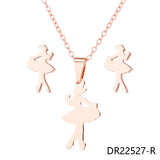 Furit Rose Silver Bangle Bracelet Chain Bracelet
